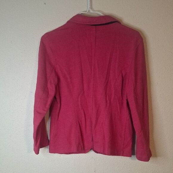 SO Pink Blazer Classic Notched Lapels size large - Picture 4 of 6